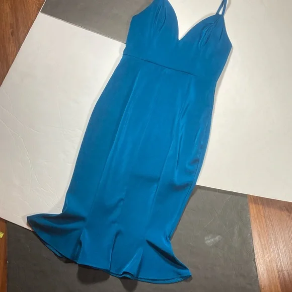 blue wiggle dress A-Line Blue Sequin Long Prom Dress Blue Formal Dress – shopluu